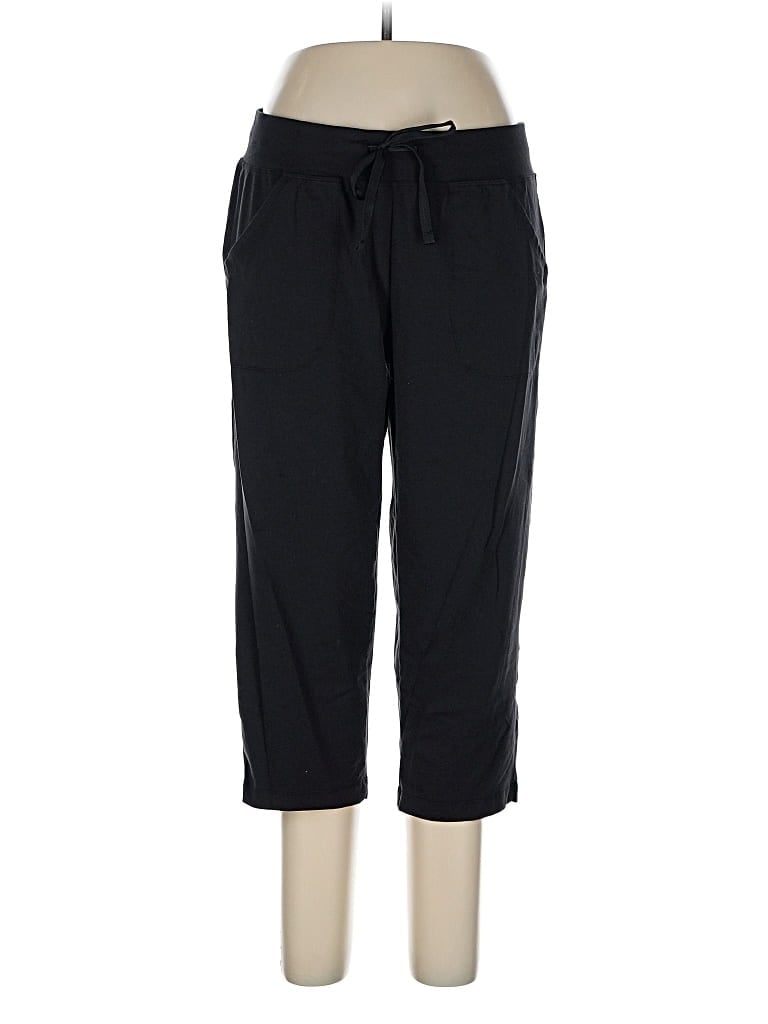 Pre-owned Athletic Works Casual Pants In Black