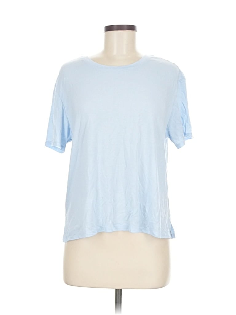 Pre-owned Auden Short Sleeve T-shirt In Blue