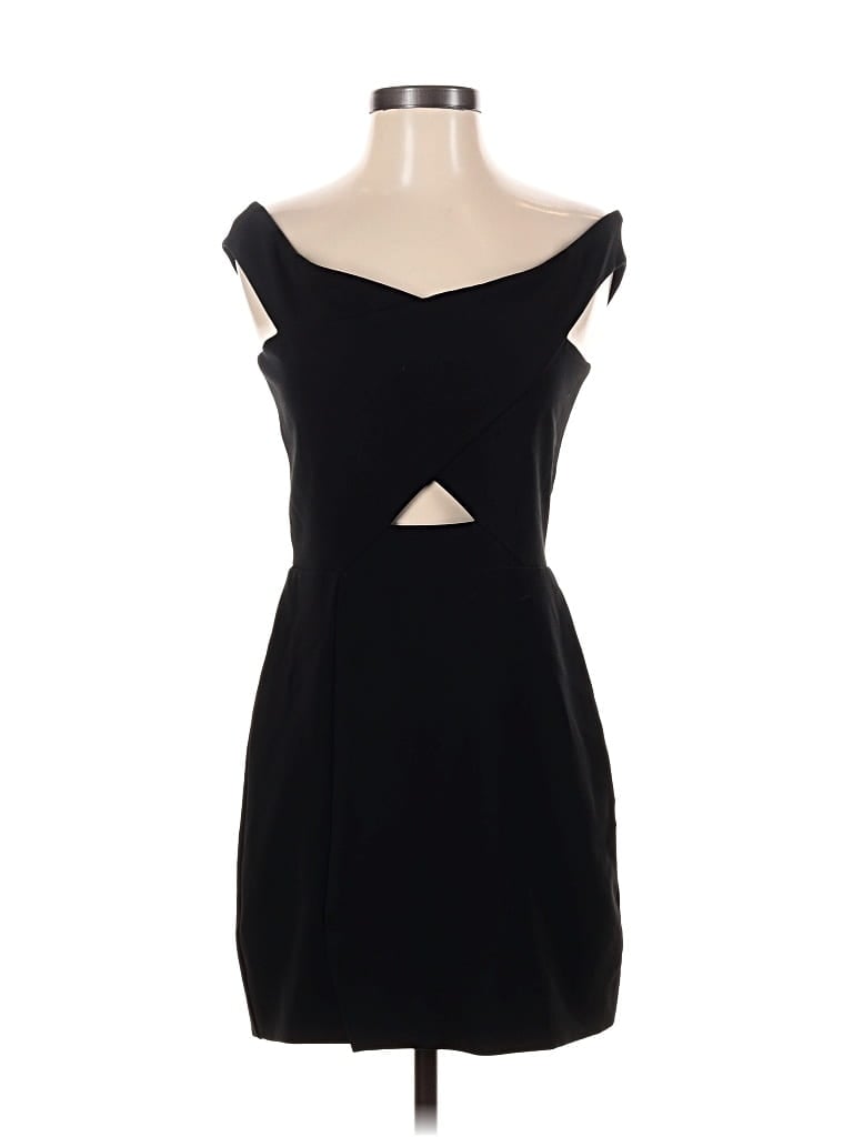 Pre-owned Parker Cocktail Dress In Black