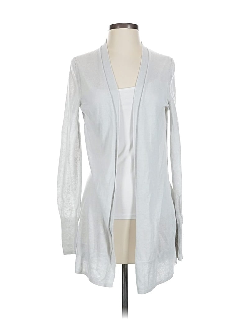 Pre-owned Gap Cardigan Sweater In Silver