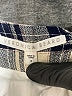 Veronica Beard 100% Viscose Plaid Gray Ivory Casual Skirt Size 2 - photo 3