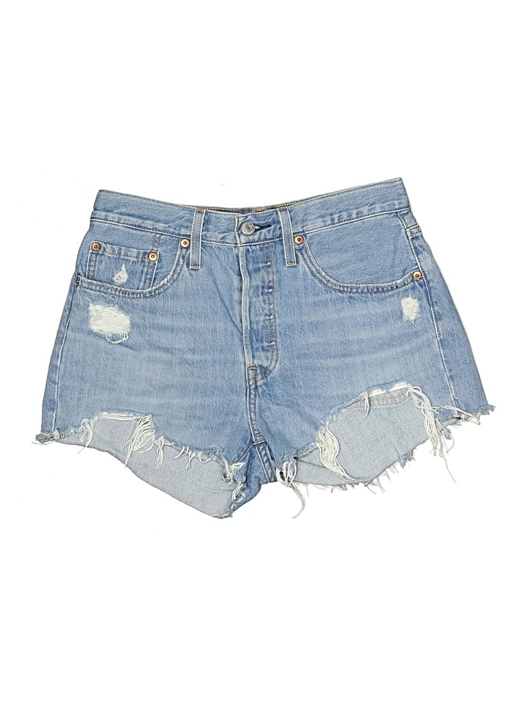 Pre-owned Levi's Denim Shorts In Blue