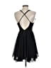 Guess 100% Polyester Solid Black Cocktail Dress Size 5 - photo 2