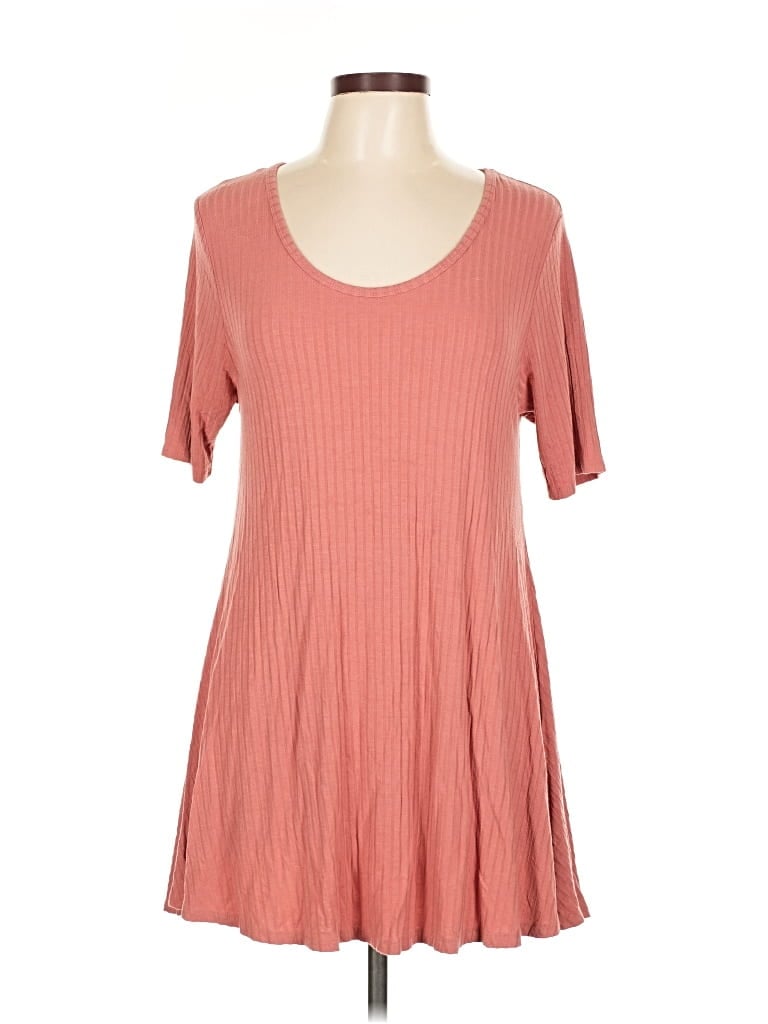 Pre-owned Lularoe Casual Dress In Pink