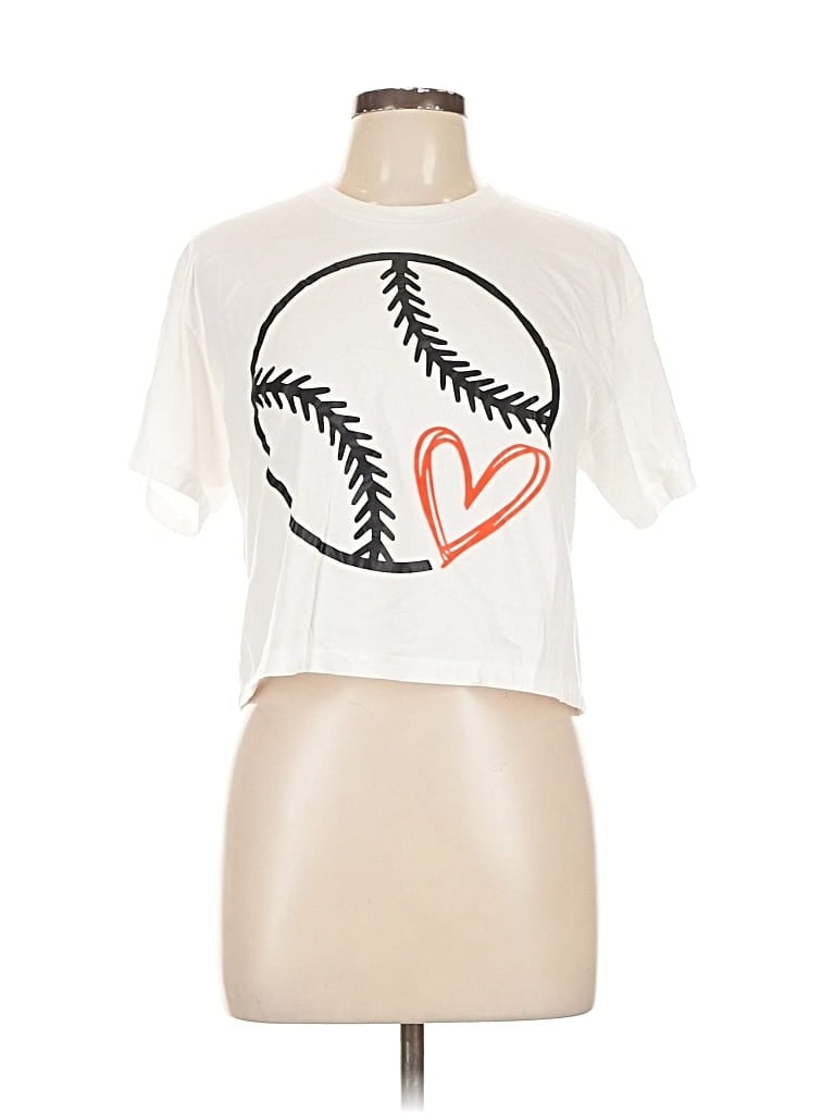 Pre-owned Ideal T Short Sleeve T-shirt In White