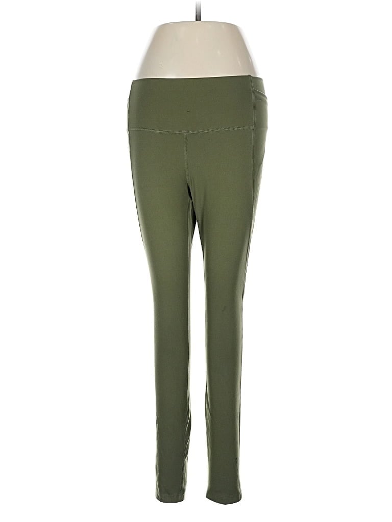 Pre-owned All In Motion Active Pants In Green