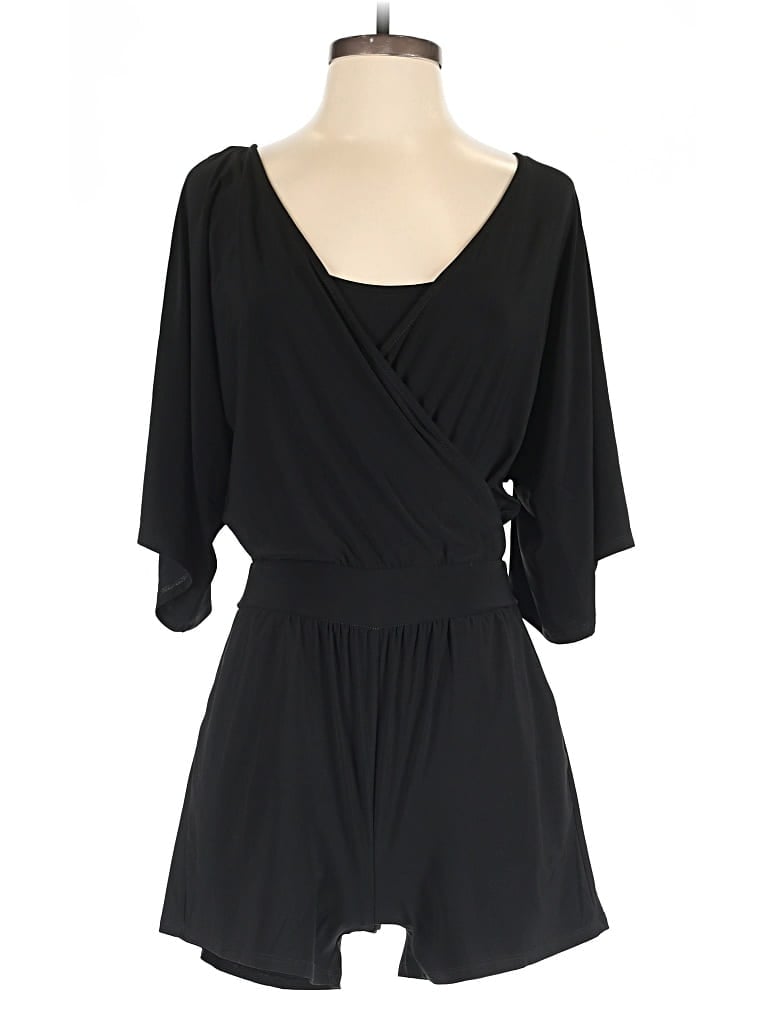 White House Black Market Romper In Black