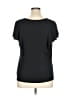 Ophelia Roe Black Short Sleeve Top Size XL - photo 2