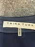 Trina Turk Blue Long Sleeve Blouse Size 4 - photo 7