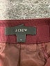 J.Crew 100% Polyester Color Block Burgundy Formal Skirt Size 0 - photo 4