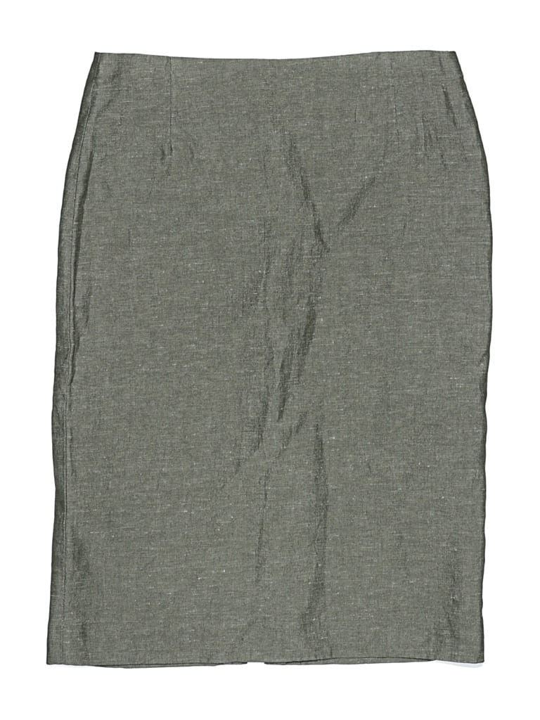 Pre-owned Antonio Melani Casual Skirt In Gray