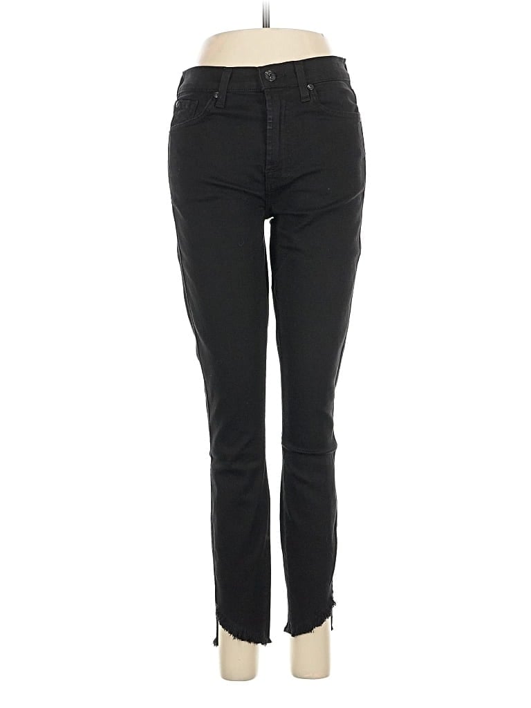 Pre-owned 7 For All Mankind Jeans In Black
