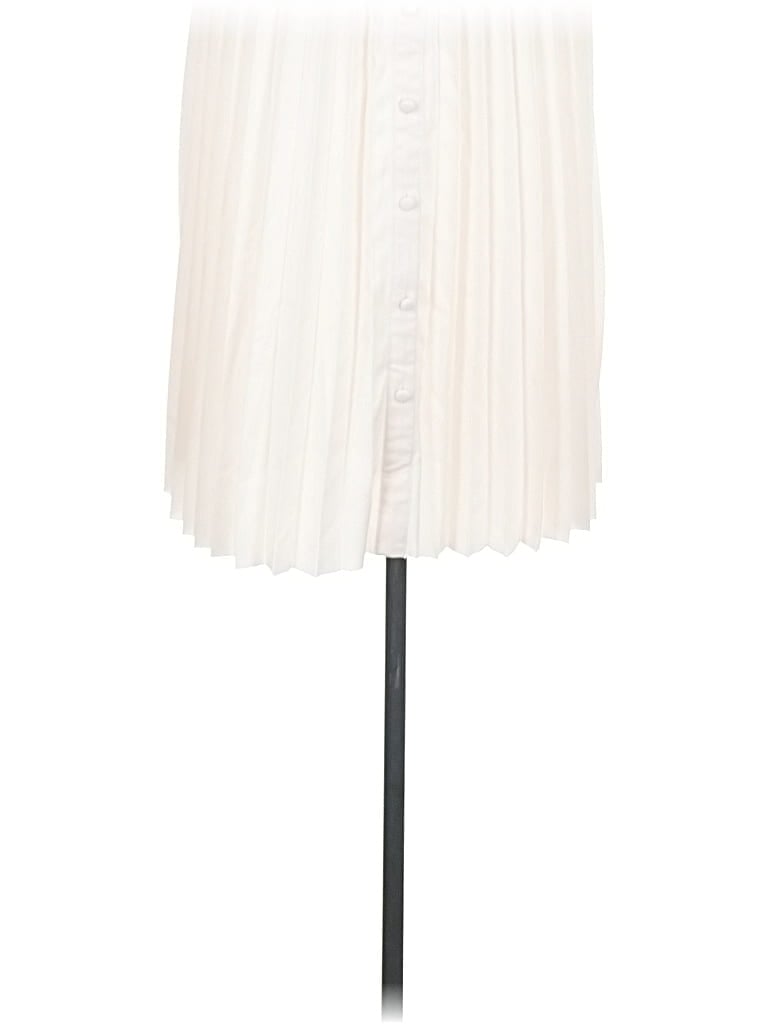 Pre-owned Daniel Rainn Formal Skirt In White