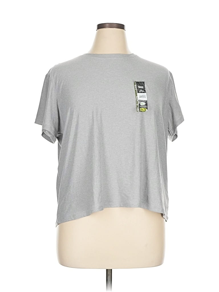 Athletic Works Active T-shirt In Gray
