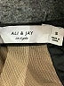Ali & Jay Solid Black Jumpsuit Size S - photo 4