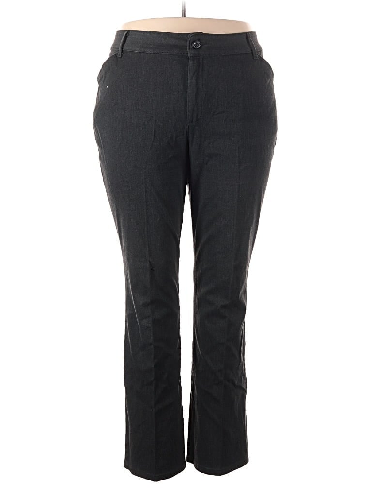 Pre-owned Lee Dress Pants In Gray