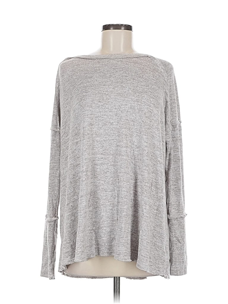 Pre-owned Easel Long Sleeve T-shirt In Gray