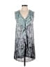 BCBGMAXAZRIA 100% Polyester Teal Casual Dress Size XS - photo 1