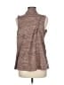 LOGO by Lori Goldstein Brown Cardigan Size M - photo 2