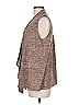 LOGO by Lori Goldstein Brown Cardigan Size M - photo 5