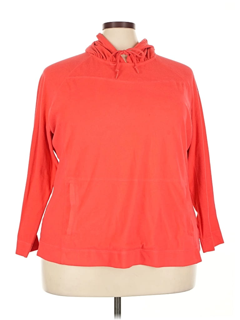 Pre-owned Columbia Sweatshirt In Orange