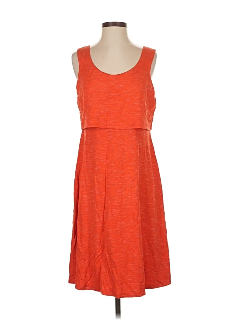Pre-owned Cabi Casual Dress In Orange