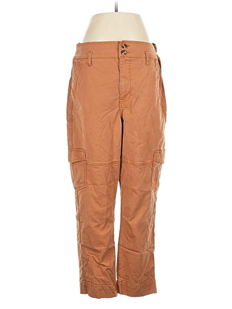 Pre-owned Cabi Cargo Pants In Brown