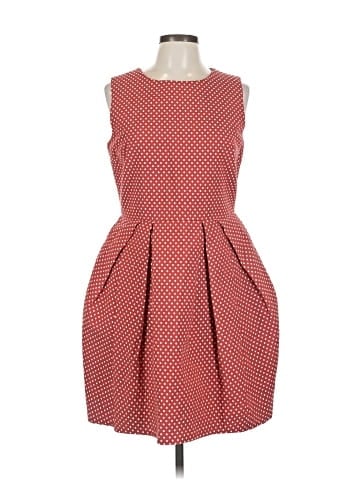 Pink Tartan Cocktail Dress (view 1)