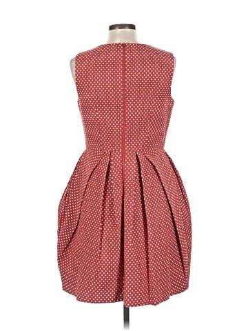 Pink Tartan Cocktail Dress (view 2)