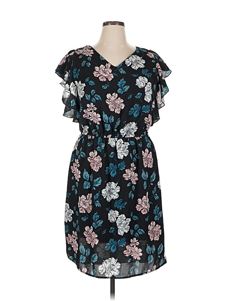 Pre-owned Merona Casual Dress In Blue