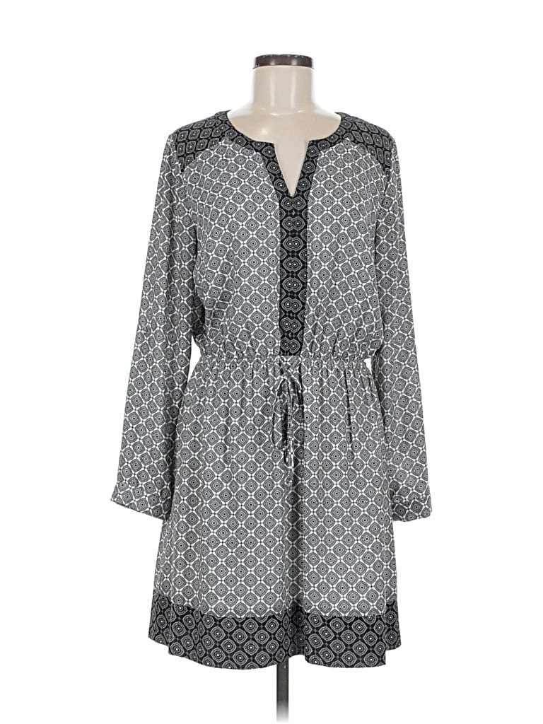 Pre-owned Dr2 Casual Dress In Gray