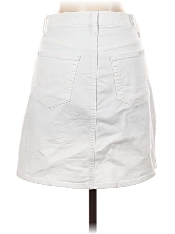 7 For All Mankind Denim Skirt (view 2)