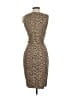 J.Crew Animal Print Tan Cocktail Dress Size 00 - photo 2