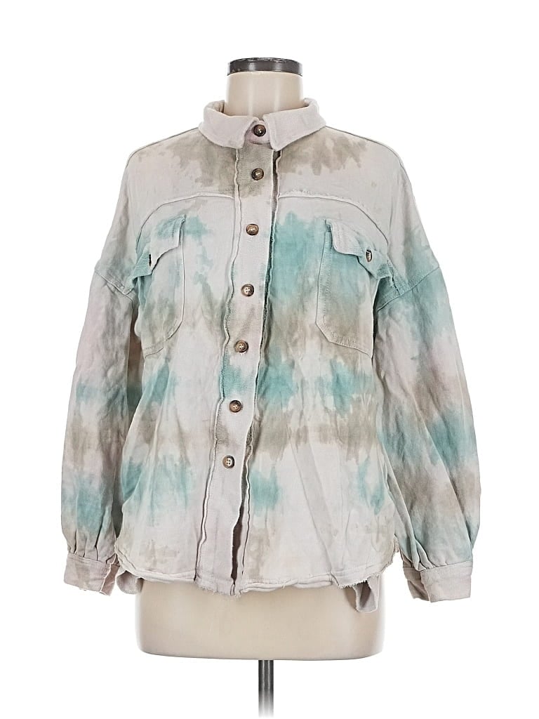 Pre-owned Pol Jacket In Gray