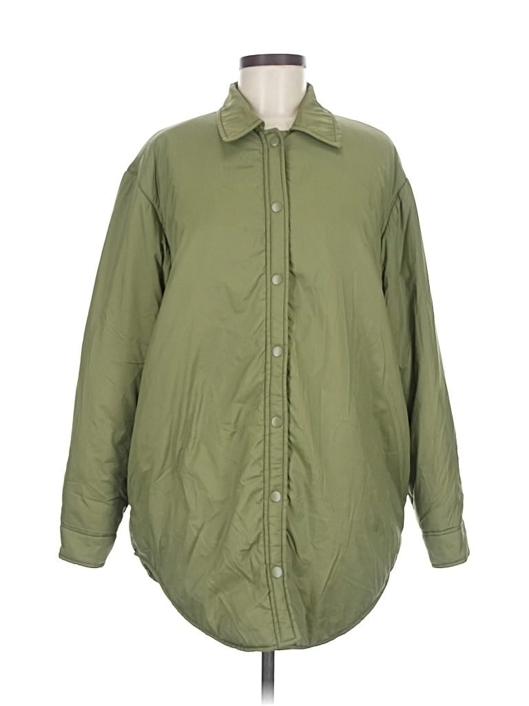 Pre-owned Velvet Heart Raincoat In Green