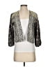 Gimmicks 100% Rayon Paisley Ivory Silver Blazer Size XS - photo 1