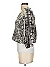 Gimmicks 100% Rayon Paisley Ivory Silver Blazer Size XS - photo 5