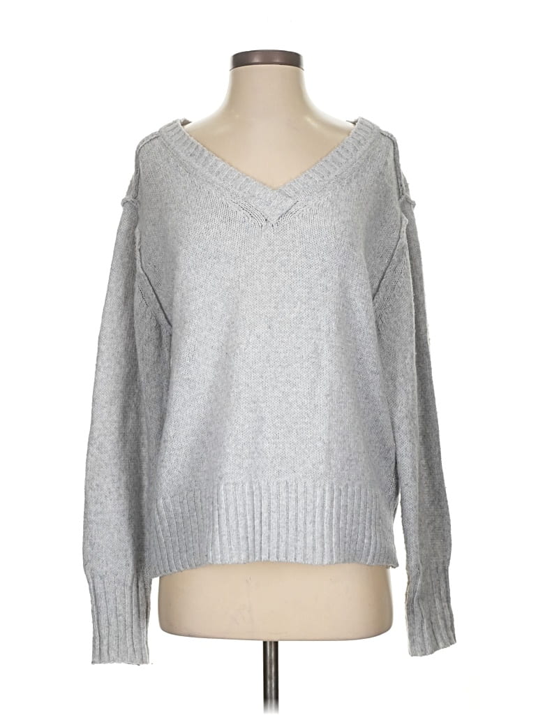 Pre-owned Maurices Pullover Sweater In Silver