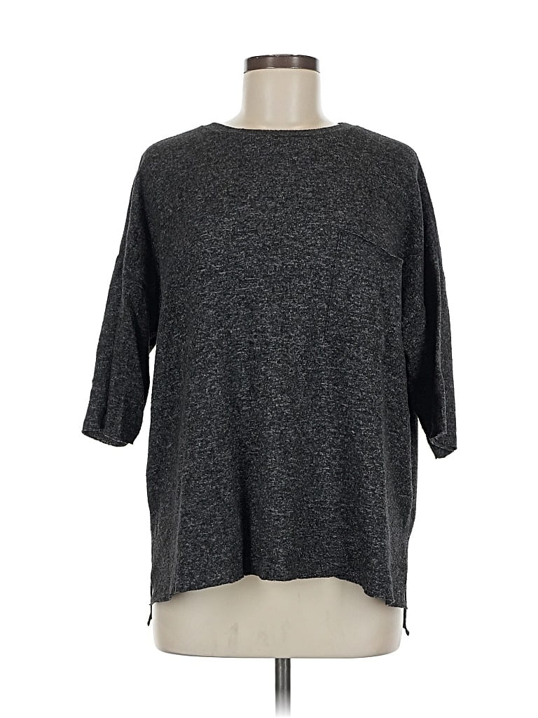 Pre-owned Trafaluc By Zara Pullover Sweater In Gray