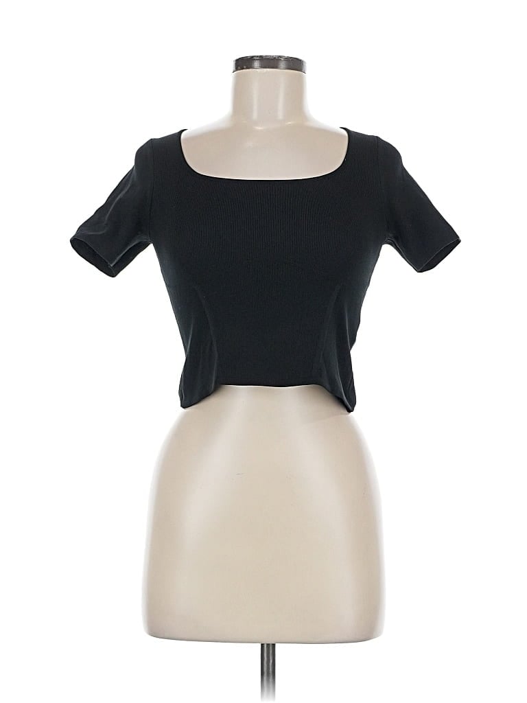 Pre-owned Happily Grey Short Sleeve T-shirt In Black