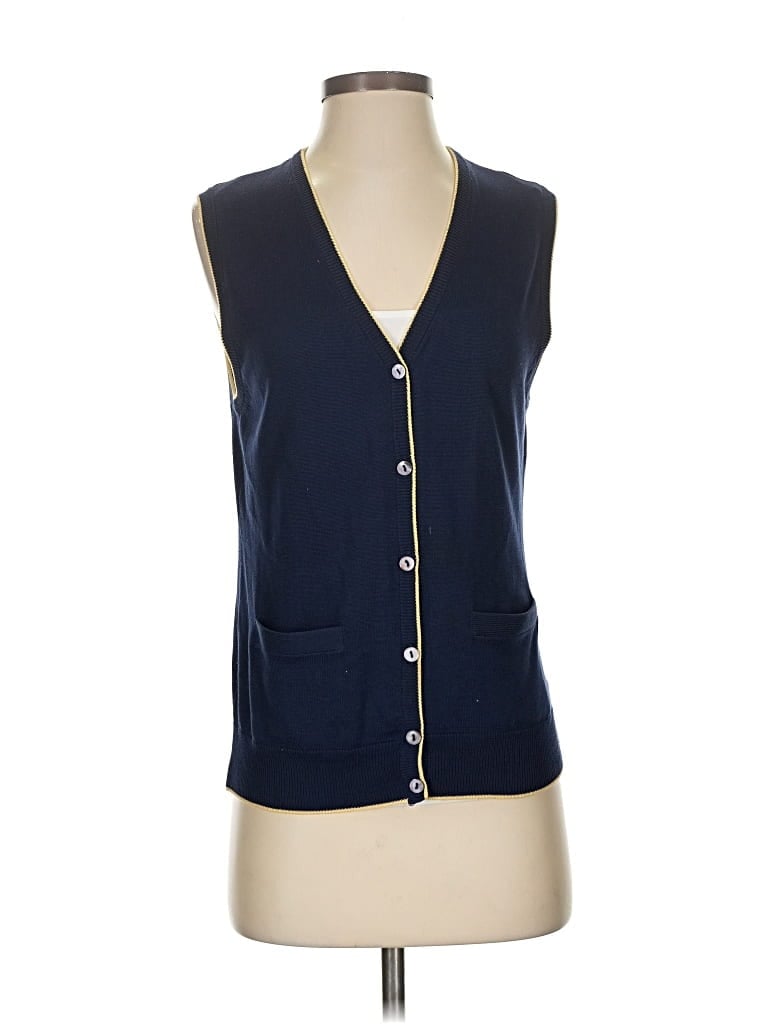 Pre-owned Tail Sweater Vest In Blue