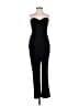 Express Solid Black Jumpsuit Size 0 - photo 1