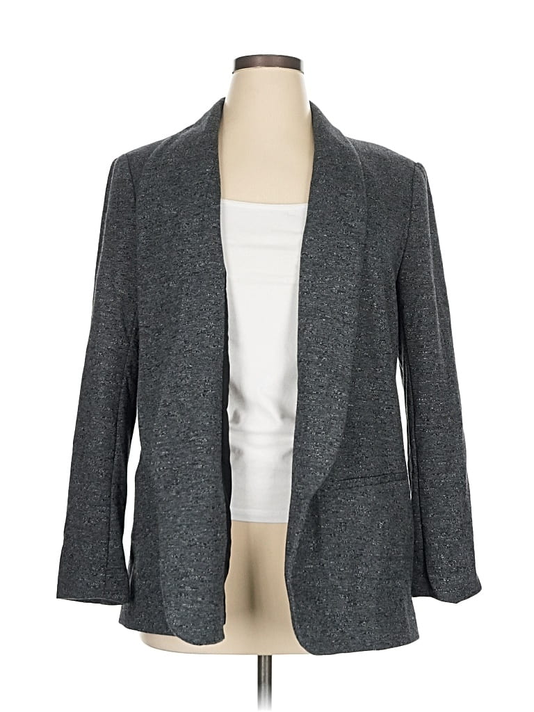 Pre-owned Bar Iii Blazer Jacket In Gray