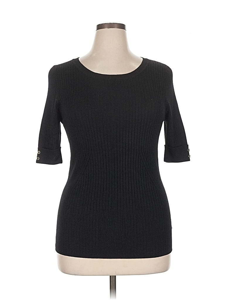 Pre-owned Verve Ami Cardigan Sweater In Black