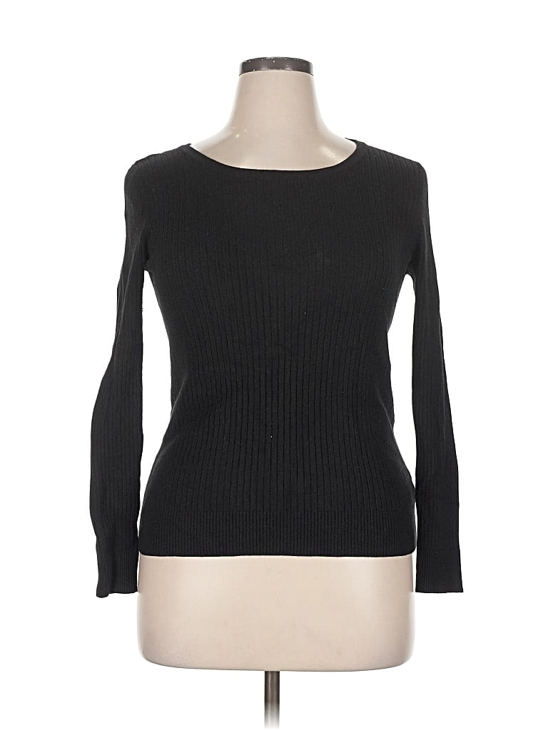 Pre-owned George Pullover Sweater In Black