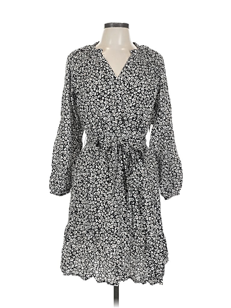 Sonoma Goods For Life Casual Dress In Gray