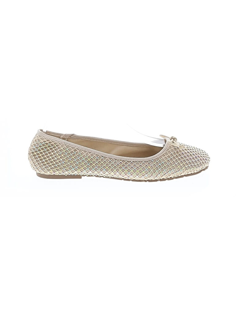 Pre-owned Kenneth Cole Reaction Flats In White