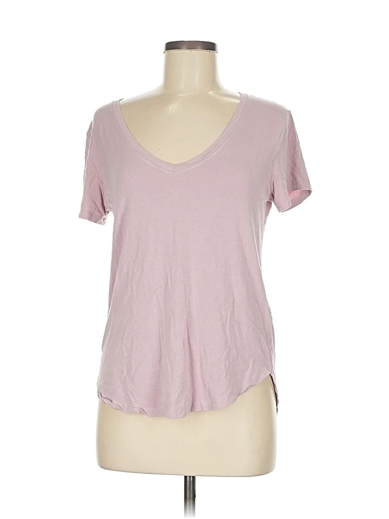 Pre-owned Abercrombie & Fitch Short Sleeve T-shirt In Pink