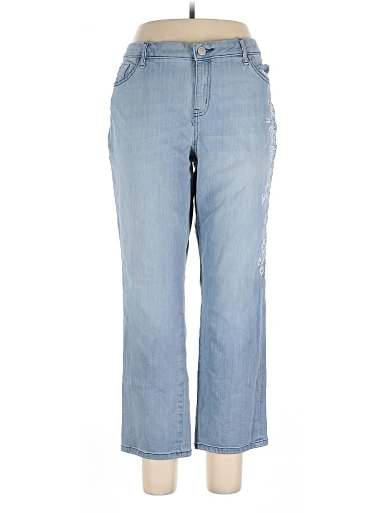 Pre-owned Simply Vera Vera Wang Jeans In Blue