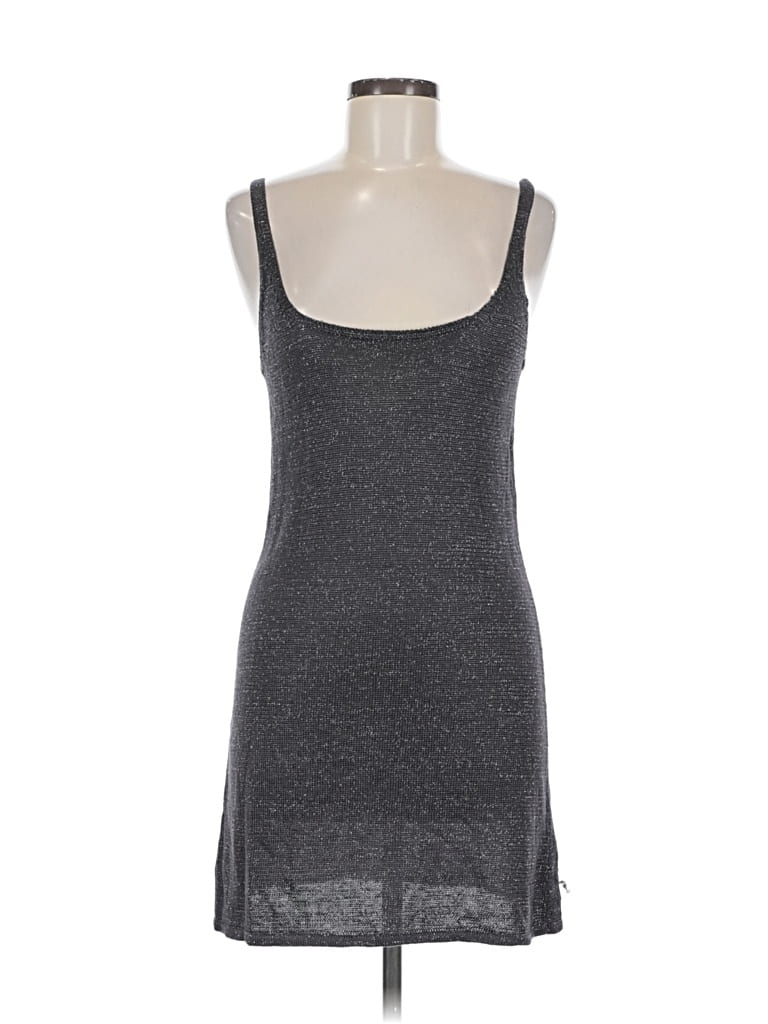 Pre-owned Shae Casual Dress In Gray